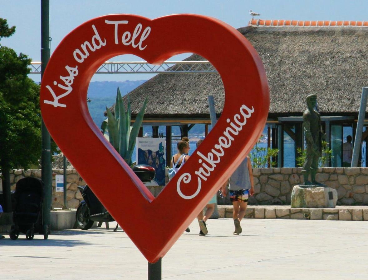 Crikvenica Right On The Beach Buitenkant foto